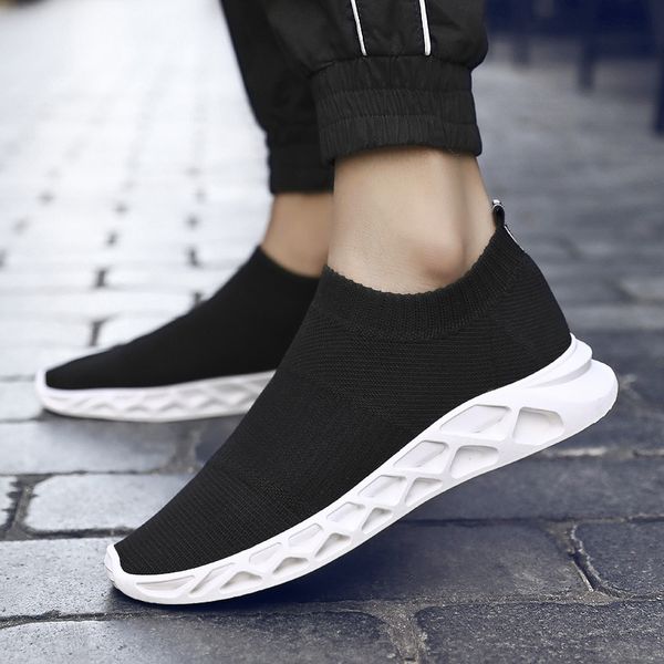 men's slip on loafers driving shoes casual low men sock shoes mocassins, Black
men's slip on loafers driving shoes casual low men sock shoes mocassins, Black