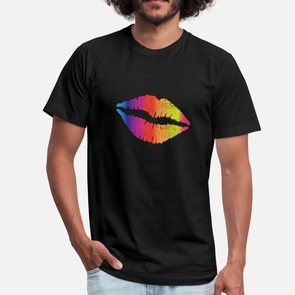 pride rainbow kiss love lips bright fun colorful t shirt men designing 100% cotton round collar clothes cute breathable summer leisure
pride rainbow kiss love lips bright fun colorful t shirt men designing 100% cotton round collar clothes cute breathable summer leisure