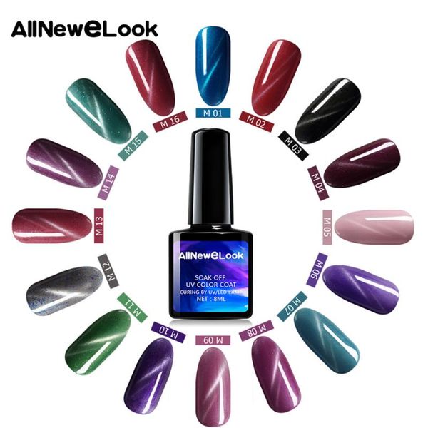 allnewelook cats eye glitter gel nail polish 8ml 48 colors nail art cat eye gel magnet art polish varnish, Red;pink
allnewelook cats eye glitter gel nail polish 8ml 48 colors nail art cat eye gel magnet art polish varnish, Red;pink
