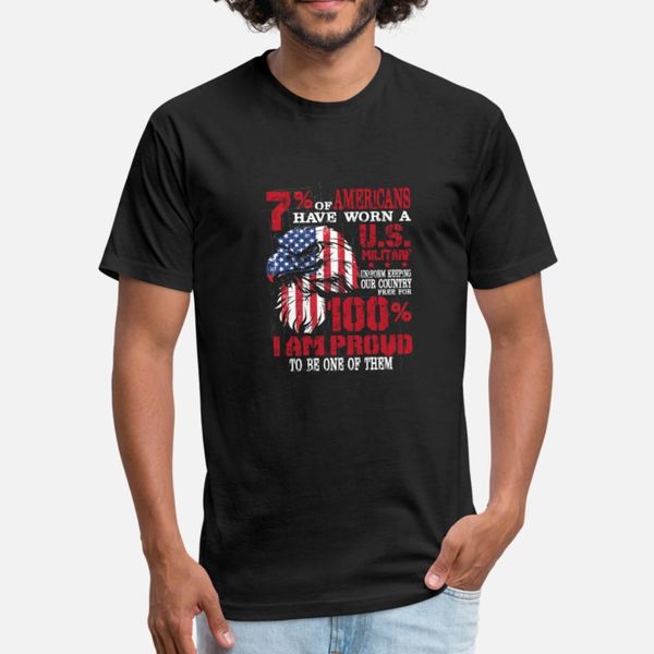 us military i am proud to be one of them t shirt men gift cotton size s-3xl novelty gift comical summer style standard
us military i am proud to be one of them t shirt men gift cotton size s-3xl novelty gift comical summer style standard