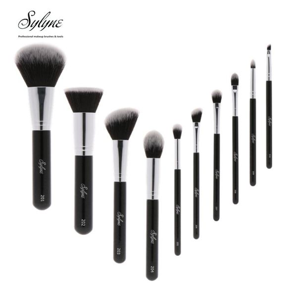 sylyne professional makeup brush set 10pcs makeup brushes classic black handle make up brushes kit tools
sylyne professional makeup brush set 10pcs makeup brushes classic black handle make up brushes kit tools