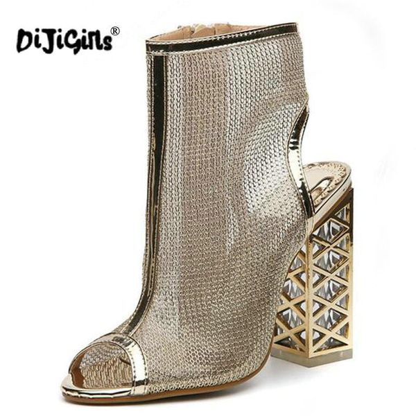 summer new gladiator sandals peep toe zip shoes golden bling crystal with hollow out heel pumps sandals women, Black
summer new gladiator sandals peep toe zip shoes golden bling crystal with hollow out heel pumps sandals women, Black