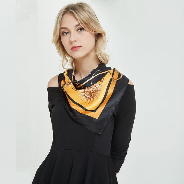 new women's silk black gold printed shawl scarf for women's light luxury head scarf extended scarves grade gift scarves, Blue;gray
new women's silk black gold printed shawl scarf for women's light luxury head scarf extended scarves grade gift scarves, Blue;gray
