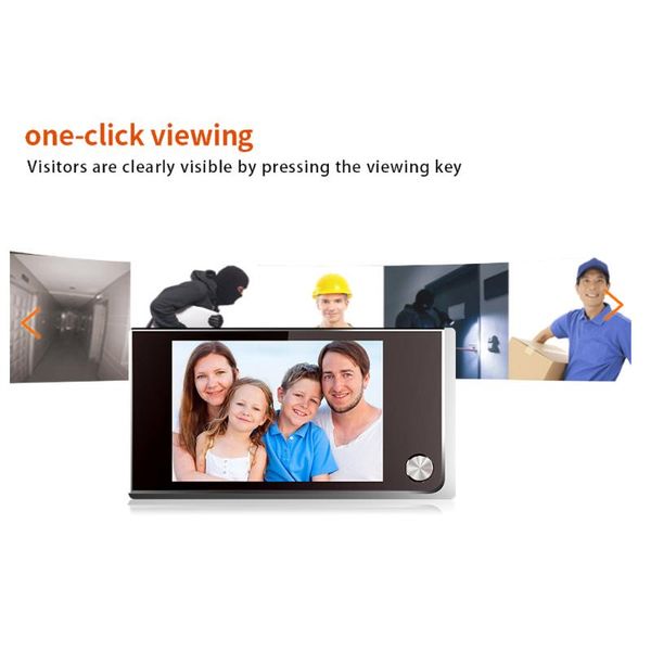 doorbells 3.5 inch digital doorbell 120 degree eye electronic peephole lcd color screen camera door viewer mini outdoor bell
doorbells 3.5 inch digital doorbell 120 degree eye electronic peephole lcd color screen camera door viewer mini outdoor bell