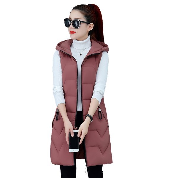 autumn and winter parker down coat vest female large size korean medium long vest wild hooded coats women's, Black;white
autumn and winter parker down coat vest female large size korean medium long vest wild hooded coats women's, Black;white