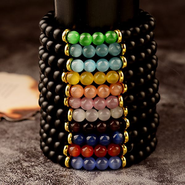 new lava rock stone beads bracelets chakra charm natural stone essential oil diffuser beads chain for women men fashion accessories, Black
new lava rock stone beads bracelets chakra charm natural stone essential oil diffuser beads chain for women men fashion accessories, Black