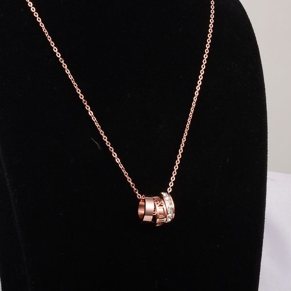 hongcheng jewellery clavicle chain jewelry wheel of time roman letter three circles pendants necklace titanium steel hcl44, Silver
hongcheng jewellery clavicle chain jewelry wheel of time roman letter three circles pendants necklace titanium steel hcl44, Silver