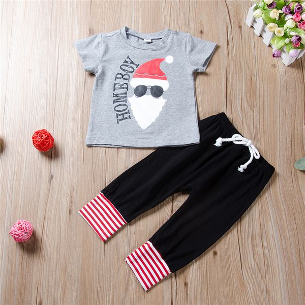 baby clothes kids clothing christmas letter print cartoon short sleeve pants children's set fashion t-shirt pants baby boy two piece se, White
baby clothes kids clothing christmas letter print cartoon short sleeve pants children's set fashion t-shirt pants baby boy two piece se, White