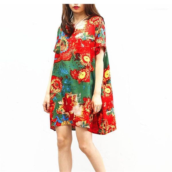 holidays dress summer female digital printed dress women crew neck loose dresses casual ladies, Black;gray
holidays dress summer female digital printed dress women crew neck loose dresses casual ladies, Black;gray