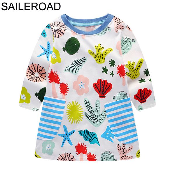 saileroad 2-8years baby girls pocket dress vestidos 2020 autumn marine plants patten girls long sleeve dress fall children, Red;yellow
saileroad 2-8years baby girls pocket dress vestidos 2020 autumn marine plants patten girls long sleeve dress fall children, Red;yellow