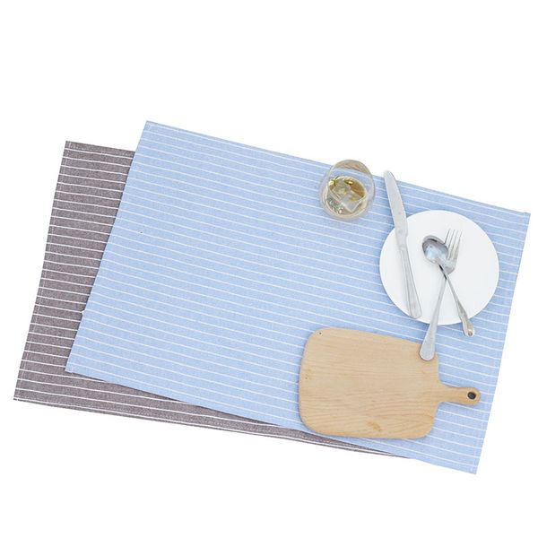 table napkin polyester cotton placemat mediterranean vintage stripe dinner mats kitchen decoration accessories 40*60 cm/piece jp06
table napkin polyester cotton placemat mediterranean vintage stripe dinner mats kitchen decoration accessories 40*60 cm/piece jp06