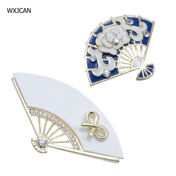 pins, brooches wxjcan hand fan brooch ethnic jewelry, Gray 
pins, brooches wxjcan hand fan brooch ethnic jewelry, Gray