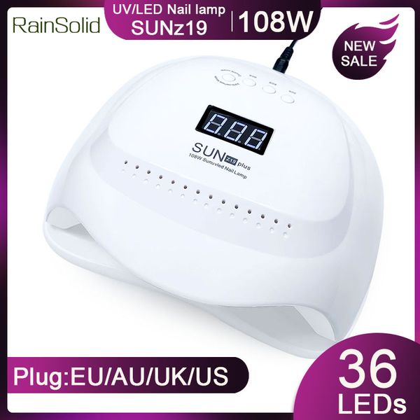 rainsolid 120w/45w led nail lamp 36 pcs leds uv lamp for manicure gel nail dryer drying polish auto sensor tools
rainsolid 120w/45w led nail lamp 36 pcs leds uv lamp for manicure gel nail dryer drying polish auto sensor tools