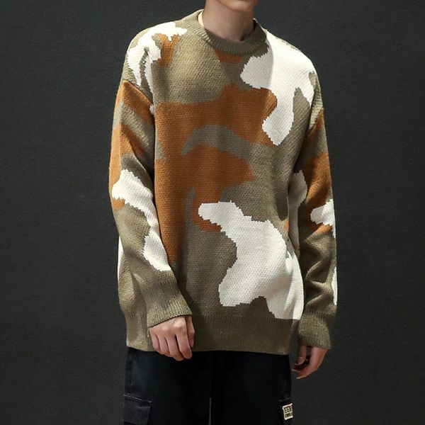 2020 new winter men's knitted pullovers wool sweater camouflage pattern sweater men's slim fit big size -5xl m8650, White;black
2020 new winter men's knitted pullovers wool sweater camouflage pattern sweater men's slim fit big size -5xl m8650, White;black