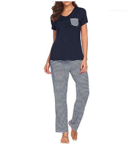 striped pocket all season womens sleepwear short sleeve long pants sets homme casual breathable womens sleepwear, Black;red
striped pocket all season womens sleepwear short sleeve long pants sets homme casual breathable womens sleepwear, Black;red