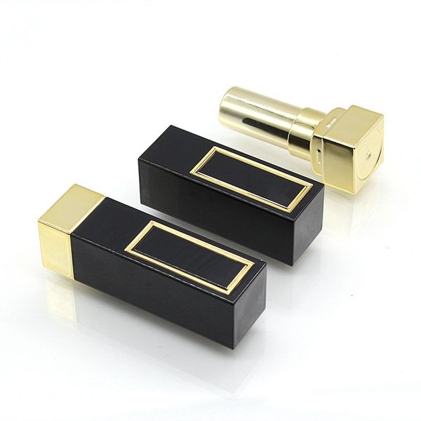 storage bottles & jars 12.1mm empty lip tube black square lipstick container elegant cosmetics packaging tubes 10/30/50pcs
storage bottles & jars 12.1mm empty lip tube black square lipstick container elegant cosmetics packaging tubes 10/30/50pcs