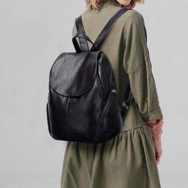 shoulder bag black brown fashion women's backpack pu leather anti-theft rucksack school
shoulder bag black brown fashion women's backpack pu leather anti-theft rucksack school