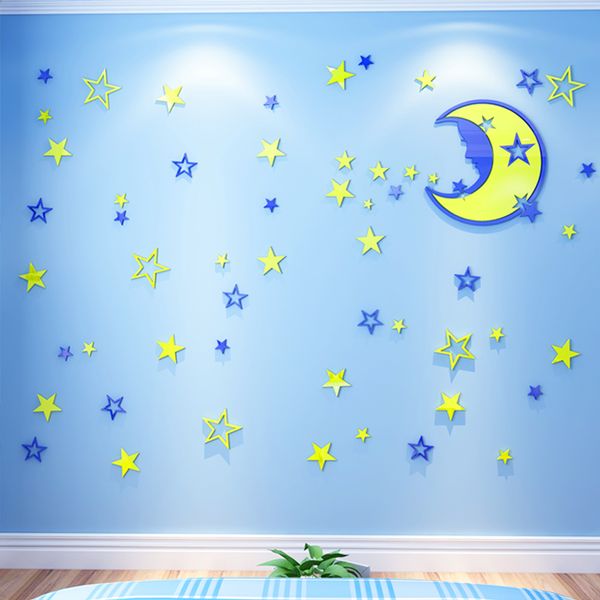 3d stars wall stickers kids rooms wall decals bedroom decor diy acrylic wall art mural decoration maison sticker for room decor
3d stars wall stickers kids rooms wall decals bedroom decor diy acrylic wall art mural decoration maison sticker for room decor