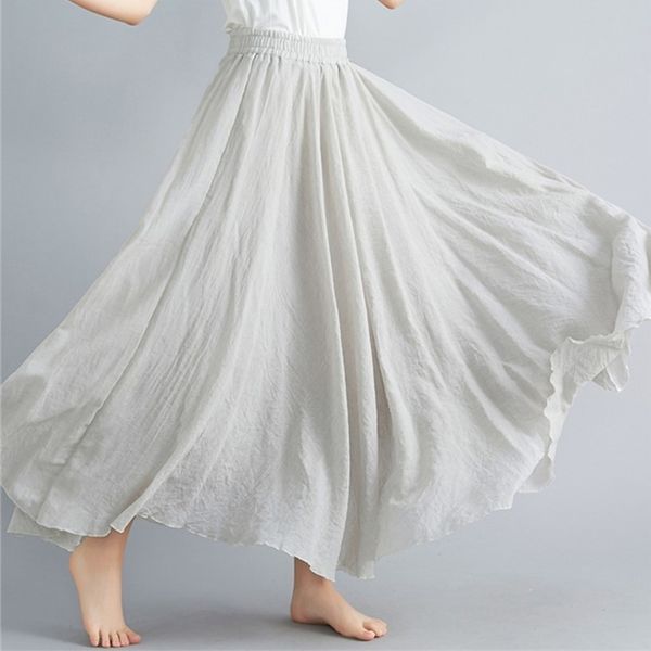 skirts ailegogo 2021 women maxi skirt spring summer pleated 20 colors cotton and linen flared high elastic waist long sk8073, Black
skirts ailegogo 2021 women maxi skirt spring summer pleated 20 colors cotton and linen flared high elastic waist long sk8073, Black