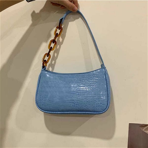 vintage acrylic chain women baguette armpit handbags fashion design ladies small shoulder bags crocodile pattern clutch purse
vintage acrylic chain women baguette armpit handbags fashion design ladies small shoulder bags crocodile pattern clutch purse
