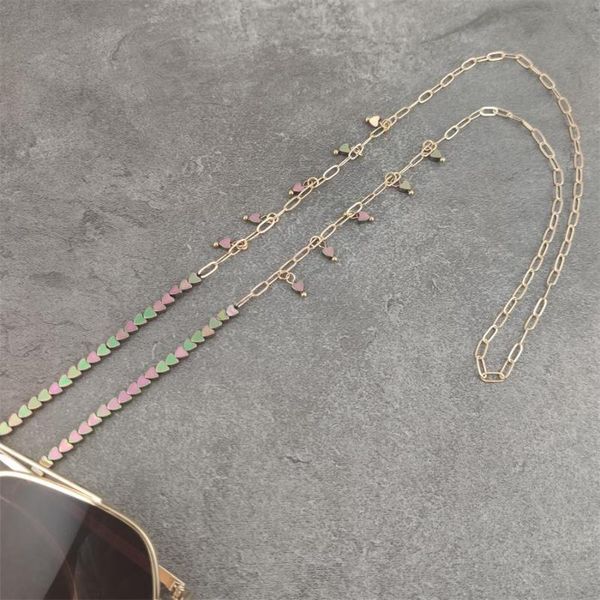 handmade natural stone heart beads chain eyeglasses chains for reading glasses cord sunglasses strap holder neck band accessory, Silver
handmade natural stone heart beads chain eyeglasses chains for reading glasses cord sunglasses strap holder neck band accessory, Silver