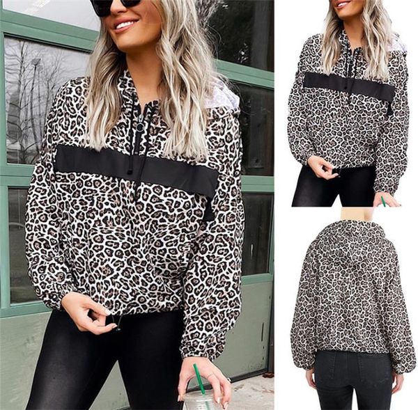 womens leopard patchwork autumn hoodies pullover zipper hooded v-neck long sleeve sweatshirts woman high fashion streetwears, Black
womens leopard patchwork autumn hoodies pullover zipper hooded v-neck long sleeve sweatshirts woman high fashion streetwears, Black
