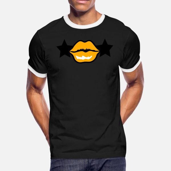 pouty lips pop with stars t shirt men designer tee shirt o-neck normal famous new style spring autumn leisure shirt
pouty lips pop with stars t shirt men designer tee shirt o-neck normal famous new style spring autumn leisure shirt