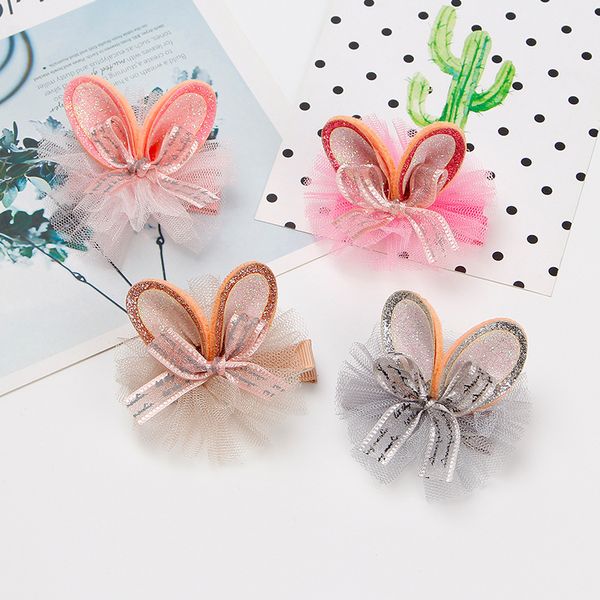 20pcs boutique cute gauze glitter ears hairpins solid bowknot hair clips fashion princess headwear hair accessories, Slivery;white
20pcs boutique cute gauze glitter ears hairpins solid bowknot hair clips fashion princess headwear hair accessories, Slivery;white