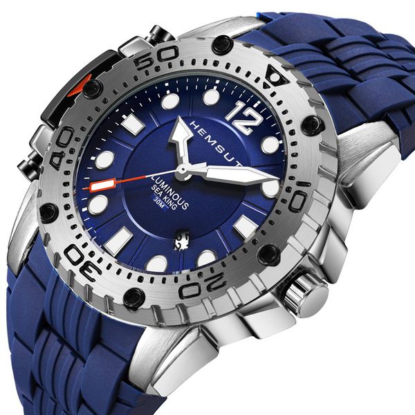 hemsut luminous men watch brand new rubber band men's watch blue 2020 3atm waterproof relogio masculino dropshipping, Slivery;brown
hemsut luminous men watch brand new rubber band men's watch blue 2020 3atm waterproof relogio masculino dropshipping, Slivery;brown