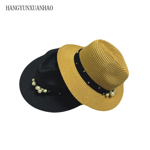 flower beads summer sun straw hats for women rivet pearl wide brimmed jazz panama hat chapeu feminino sun visor beach hat, Blue;gray
flower beads summer sun straw hats for women rivet pearl wide brimmed jazz panama hat chapeu feminino sun visor beach hat, Blue;gray