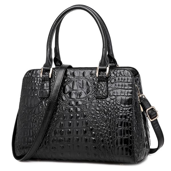women bag leather shoulder bag large capacity crocodile pattern solid color simple crossbody bag, adjustable shoulder strap
women bag leather shoulder bag large capacity crocodile pattern solid color simple crossbody bag, adjustable shoulder strap