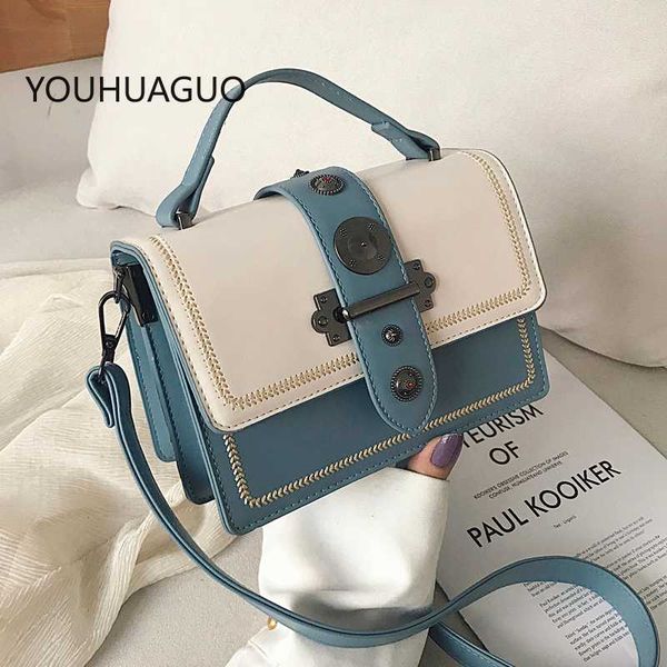 elegant female casual tote bag pu leather women's designer handbag rivet shoulder messenger bag 2020 fashion new
elegant female casual tote bag pu leather women's designer handbag rivet shoulder messenger bag 2020 fashion new