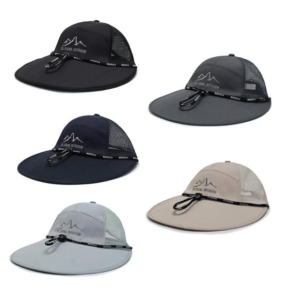 summer sun hat outdoor sunscreen cotton hats tether adjustable big women men letter korean leisure general 6 colors, Blue;gray
summer sun hat outdoor sunscreen cotton hats tether adjustable big women men letter korean leisure general 6 colors, Blue;gray