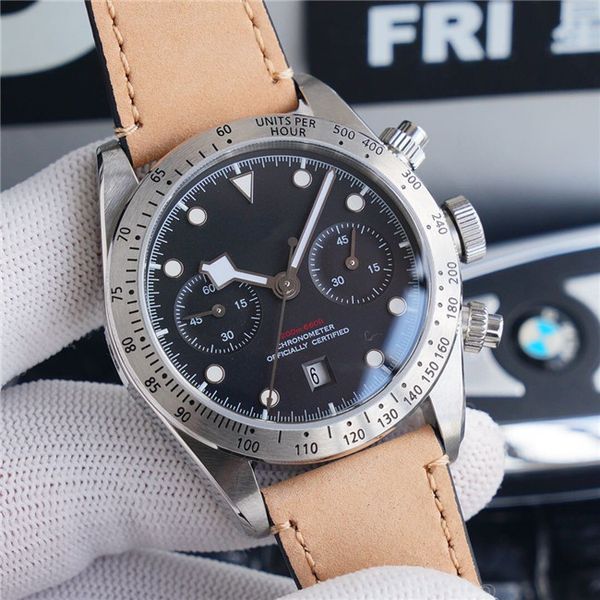 in 2020, the quality model 79350 male model with a size of 41mm is equipped with a 7750 movement waterproof male watch wristwatches, Slivery;brown
in 2020, the quality model 79350 male model with a size of 41mm is equipped with a 7750 movement waterproof male watch wristwatches, Slivery;brown