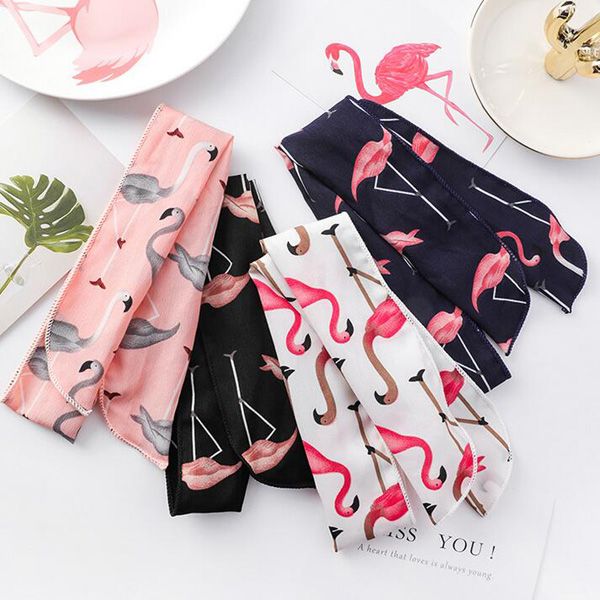 new girl simplicity fashion narrow silk scarf women small scarf flamingo ribbon headband wild long scarf head decoration, Silver
new girl simplicity fashion narrow silk scarf women small scarf flamingo ribbon headband wild long scarf head decoration, Silver