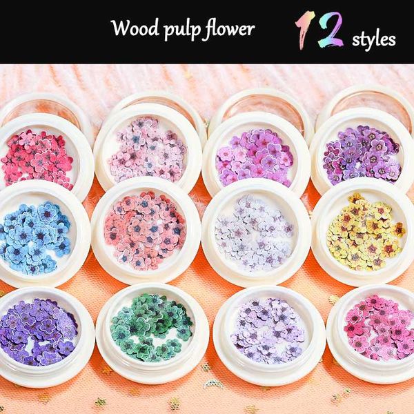 1 box nail art decoration wood pulp fiber sheet flower color 12 trendy ongles diy accesories nail art wholesale, Silver;gold
1 box nail art decoration wood pulp fiber sheet flower color 12 trendy ongles diy accesories nail art wholesale, Silver;gold