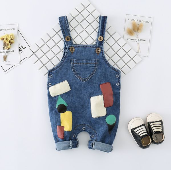 baby pants children's clothing 2020 spring autumn new 0-5y infants patch denim overalls lovely boys girls romper, Blue
baby pants children's clothing 2020 spring autumn new 0-5y infants patch denim overalls lovely boys girls romper, Blue