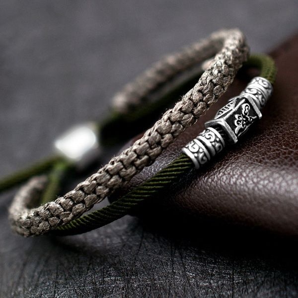 januarysnow fashion bracelet hand-woven vintage men's hand rope for man jewelry hand-woven rope, Golden;silver
januarysnow fashion bracelet hand-woven vintage men's hand rope for man jewelry hand-woven rope, Golden;silver