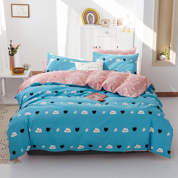 wensd fashion blue sheet, pillowcase & duvet cover sets bedding 100% cotton bed linen duvet set 4 pcs king bedset w82
wensd fashion blue sheet, pillowcase & duvet cover sets bedding 100% cotton bed linen duvet set 4 pcs king bedset w82