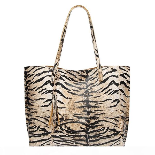 handbags women bags leather tassel hasp tiger pattern shoulder hand bag casual tote drop ship
handbags women bags leather tassel hasp tiger pattern shoulder hand bag casual tote drop ship