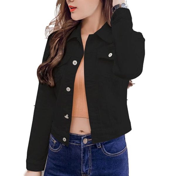 holiday cropped fitted summer cover up turndown collar casual travelling women jacket long sleeve ladies denim lightweight, Black;brown
holiday cropped fitted summer cover up turndown collar casual travelling women jacket long sleeve ladies denim lightweight, Black;brown