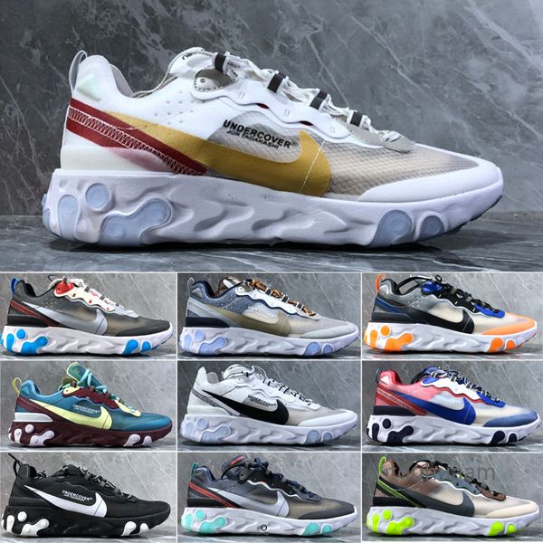 react element 87 undercover men running shoes for women designers sneakers sports mens trainer shoes sail light bone royal tint nanso, Black
react element 87 undercover men running shoes for women designers sneakers sports mens trainer shoes sail light bone royal tint nanso, Black