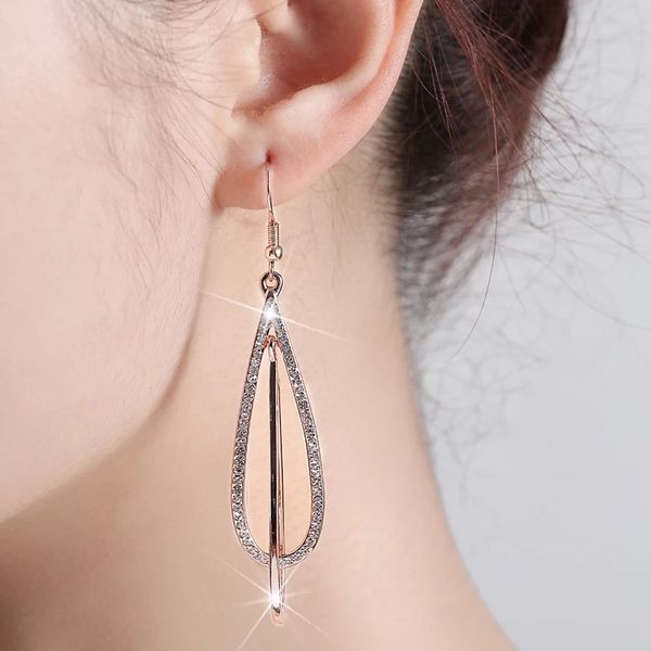 hoop & huggie moonrocy rose gold / silver color long hook earring wholesale waterdrop simple jewelry for women female drop, Golden;silver
hoop & huggie moonrocy rose gold / silver color long hook earring wholesale waterdrop simple jewelry for women female drop, Golden;silver