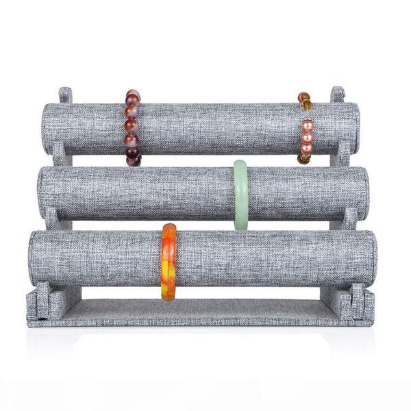 grade linen three layers bangle bracelet watch jewelry display storage stand holder removable rack grey red beige, Black;white
grade linen three layers bangle bracelet watch jewelry display storage stand holder removable rack grey red beige, Black;white