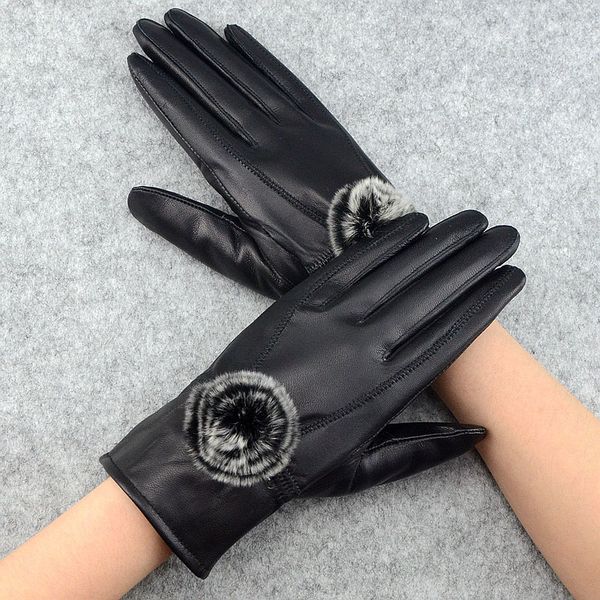 five fingers gloves women winter genuine leather with wool lined warm ladies 2021 thick real glove black female selling, Blue;gray
five fingers gloves women winter genuine leather with wool lined warm ladies 2021 thick real glove black female selling, Blue;gray