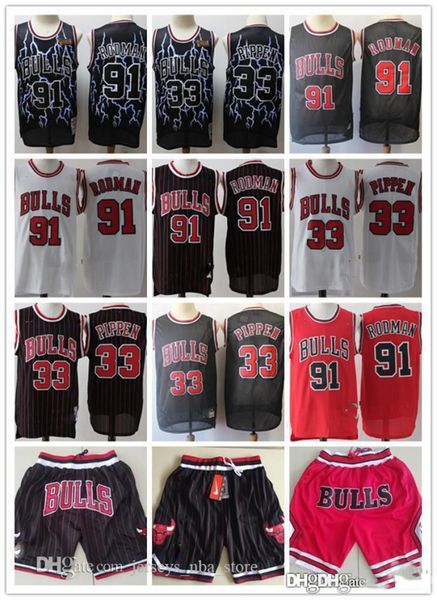 mens chicago bulls 2020 throwback jersey scottie 33 pippen dennis 91 rodman basketball shorts basketball jersey red black white, Black;red
mens chicago bulls 2020 throwback jersey scottie 33 pippen dennis 91 rodman basketball shorts basketball jersey red black white, Black;red