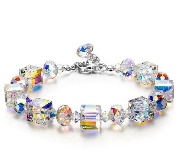 rainbow beaded charm bracelets fashion women girls personality colorful round square crystal beads silver lobster clasps jewelry for lover, Golden;silver
rainbow beaded charm bracelets fashion women girls personality colorful round square crystal beads silver lobster clasps jewelry for lover, Golden;silver