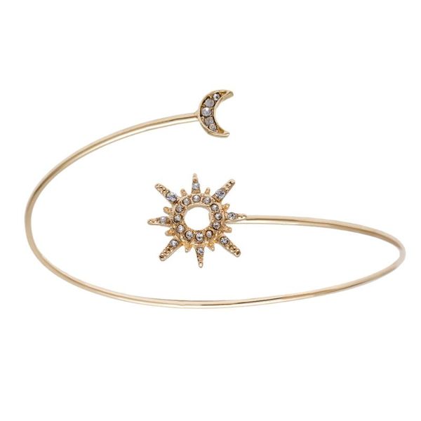 geometric bracelet zircon arm bracelet adjustable hand ornament trendy jewelry sun and moon shaped accessory for deion gol, Golden;silver
geometric bracelet zircon arm bracelet adjustable hand ornament trendy jewelry sun and moon shaped accessory for deion gol, Golden;silver