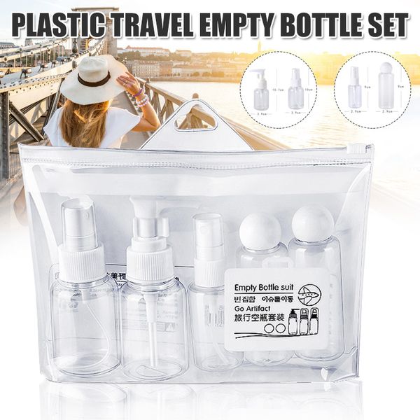 2020 liquids dispensing bottles 5pcs/set compact design shampoo shower gel portable empty bottles for travel
2020 liquids dispensing bottles 5pcs/set compact design shampoo shower gel portable empty bottles for travel