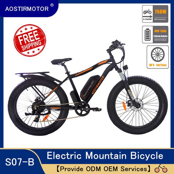 aostirmotor electric mountain bike fat tire bicycle 750w e-bike beach bike 48v 13ah lithium battery us stock, Silver;blue
aostirmotor electric mountain bike fat tire bicycle 750w e-bike beach bike 48v 13ah lithium battery us stock, Silver;blue
